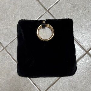 Y2K faux fur bag